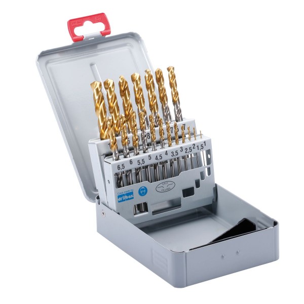 HSSE-Spiralbohrer-Satz 19 Stück 1,0 - 10,0 mm | 0,5 mm steigend