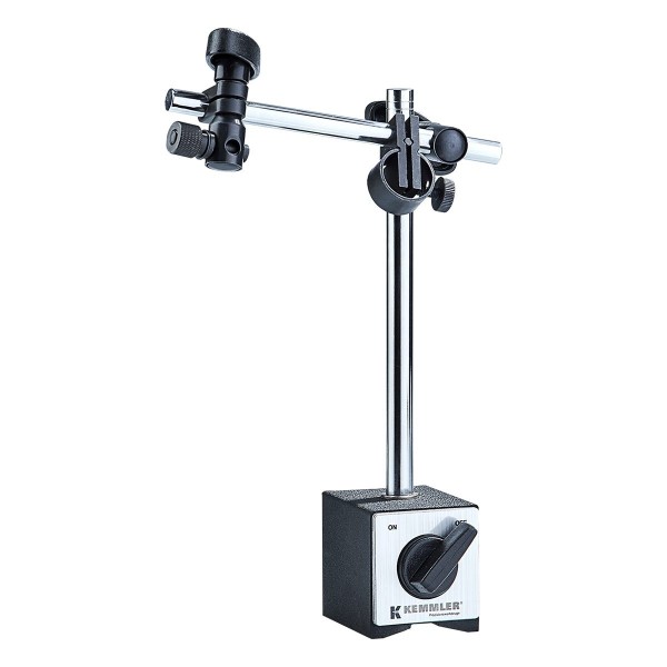Magnet-Messstativ mit Feineinstellung 176mm | Haltekraft 80kg | Ø 3/8&quot; | Ø8mm