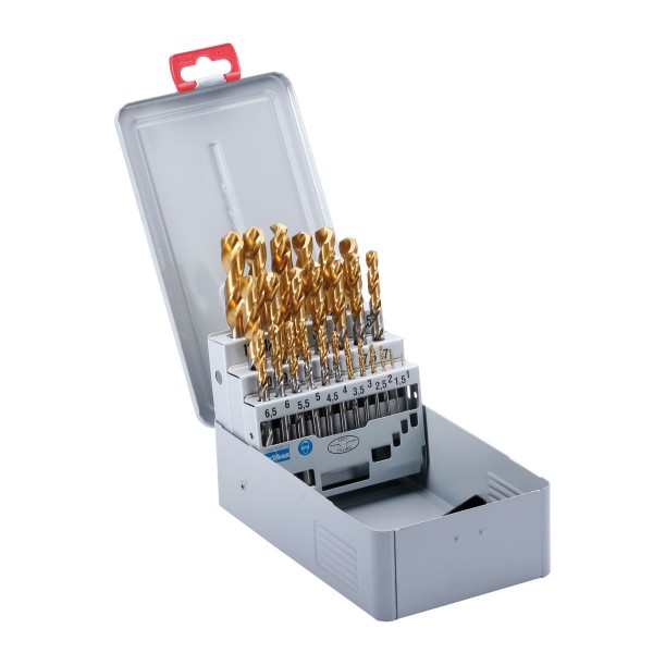 HSSE-Spiralbohrer-Satz 25 Stück 1,0 - 13,0 mm | 0,5 mm steigend